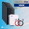 10 kWp TW Solar 550W + INVT 3-phased Fotovoltaic System On-Grid